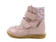 Angulus mauve glitter winter boot with TEX